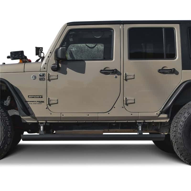 Westin — Westin 07-18 Jeep Wrangler JK Unlimited Pro-e Electric Running Boards - Textured Black
Running Boards - view 12