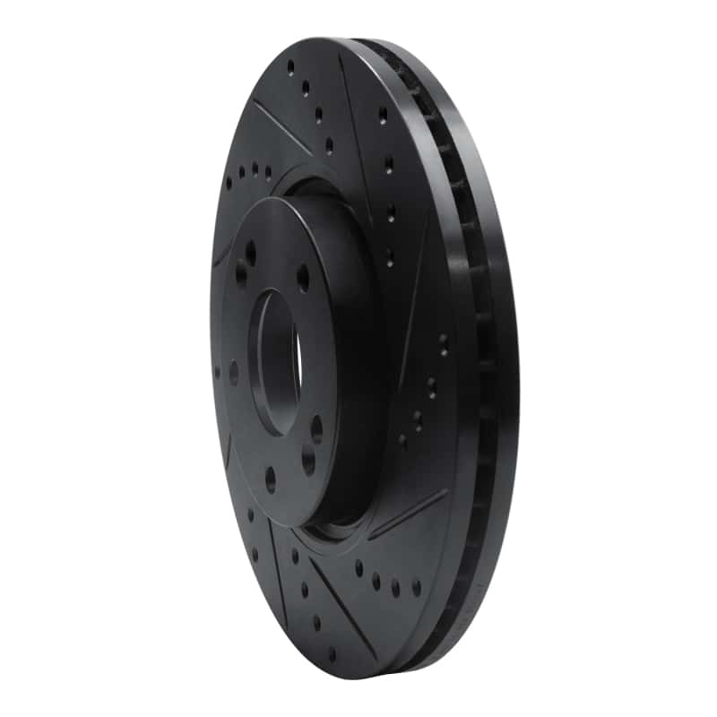 R1 Concepts — R1 12-16 Kia Sportage (USA/Canada) Front Right Drilled & Slotted Black Brake Rotor
R1 Brake Rotor Drill - view 2