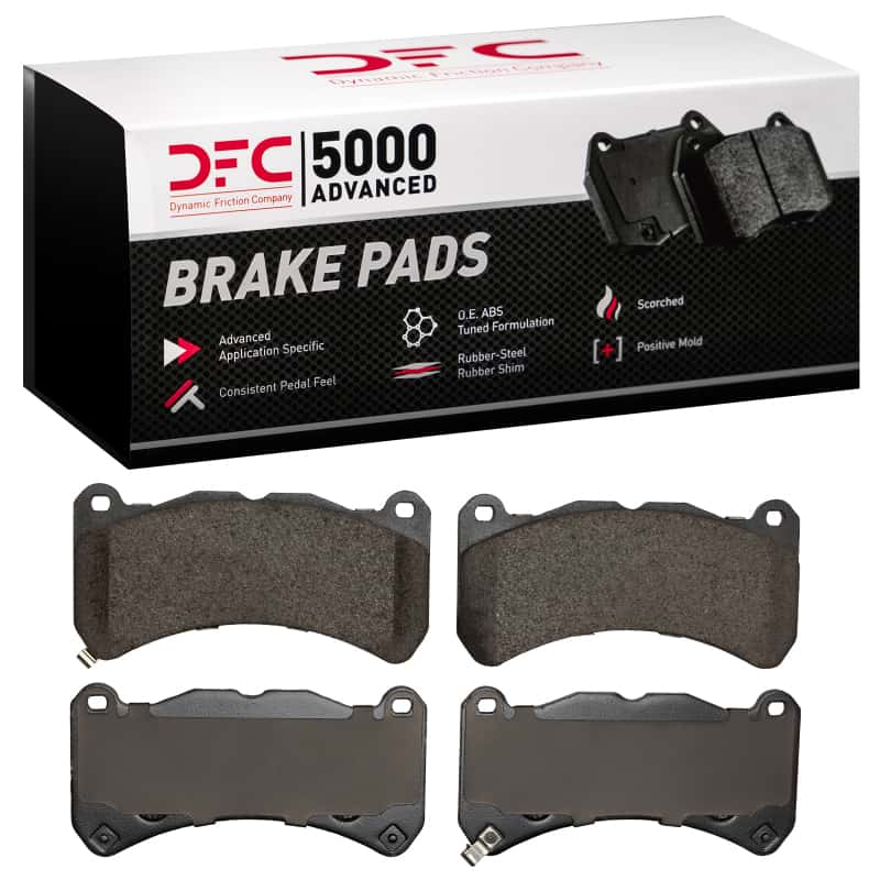 DFC — DFC 08-25 Lexus IS F Front 5000 Advanced Low Metallic Brake Pads
DFC Brake Pad Set - view 4