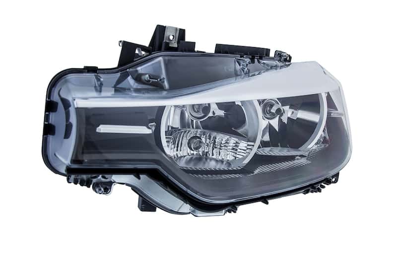 Hella — Hella 2012-2014 BMW 320i ActiveHybrid 3 Halogen Headlight Assembly - view 5