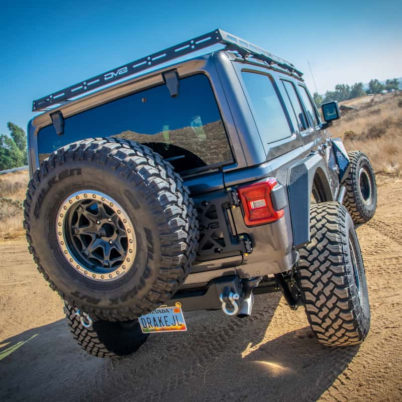 DV8 Offroad — DV8 Offroad 18-21 Jeep Wrangler JL 4-Door Roof Rack - view 11