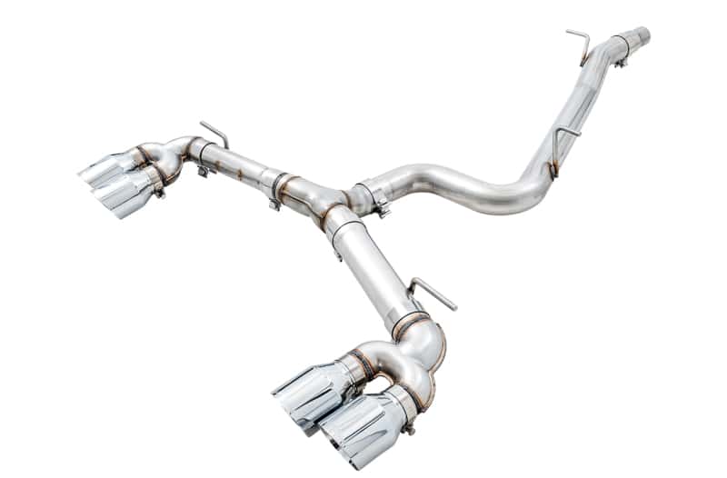 AWE Tuning — AWE Tuning Mk7 Golf R Track Edition Exhaust w/Chrome Silver Tips 102mm
Track Exhaust - view 1