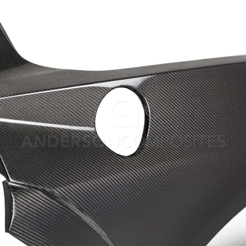 Anderson Composites — Anderson Composites 20-21 Chevrolet Corvette C8 Stingray Carbon Fiber Rear Fender
carbon fiber fenders - view 4