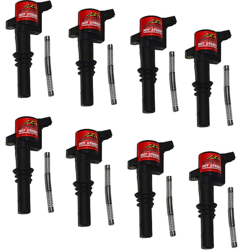 Granatelli Motor Sports — Granatelli 05-08 Ford 4.6L/5.4L 3V Hot Street Coil Packs - Black (Set of 8)
Ignition Coil - view 1