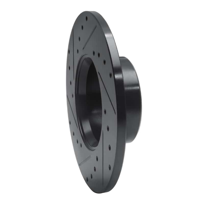R1 Concepts — R1 73-85 Mercedes-Benz 230 Front Right Drilled & Slotted Black Brake Rotor
R1 Brake Rotor Drill - view 4