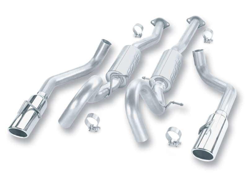 Borla — Borla 99-04 Ford Mustang 4.6L V8 Catback Exhaust
Cat-Back System
ExhstSysKt - view 4