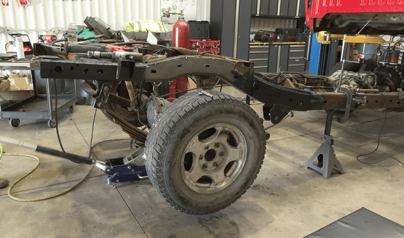 RustBuster — Rust Buster 2004-2012 Chevy Colorado & GMC Canyon Rear ward Leaf Spring Mount - Left - view 4