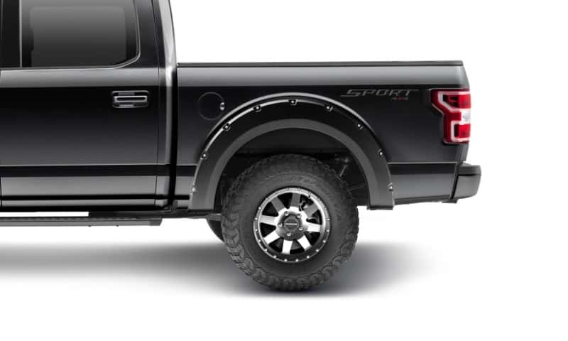 Bushwacker — Bushwacker 18-20 Ford F-150 (Excl Models w/Tech Pkg) Pocket Style Flares 4pc - Agate Black Met
FF Pocket 4Pc Color
Fender Flare - view 7