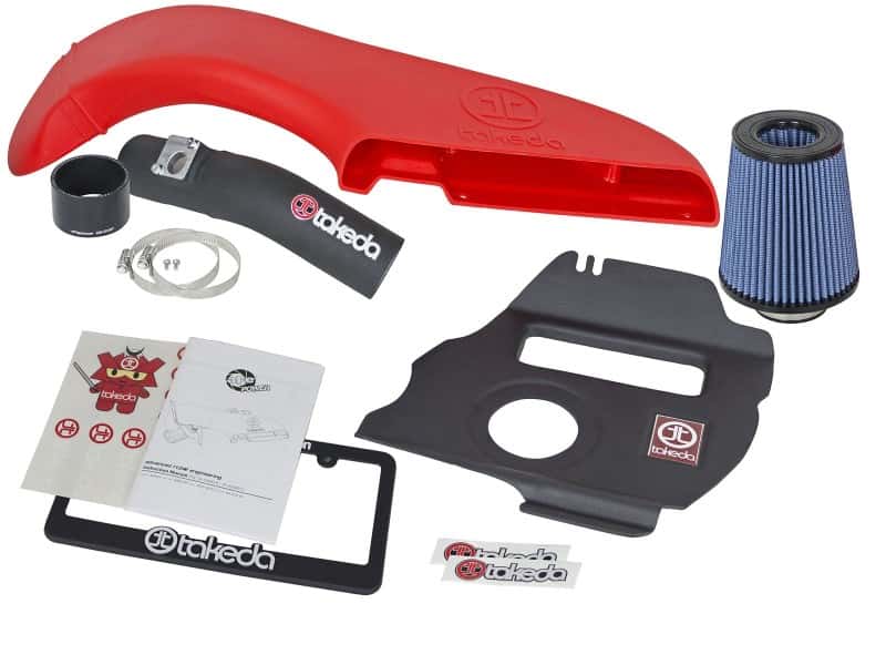 aFe — aFe Takeda Stage 2 Pro 5R Intake System 15-17 Subaru STI H4-2.5L (t)
Takeda Intake System - view 4