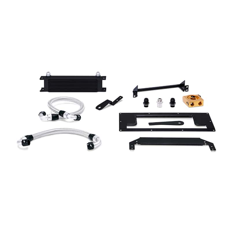Mishimoto — Mishimoto 99-05 Mazda Miata Thermostatic Oil Cooler Kit - Black - view 11