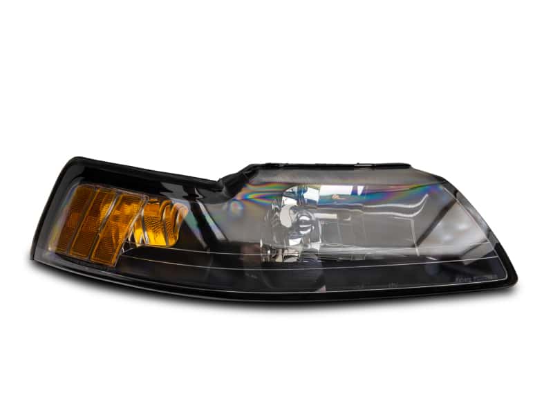 Raxiom — Raxiom 99-04 Mustang Axial Series OEM Style Replacement Headlights- Black Housing (Clear Lens)
Headlights - view 4