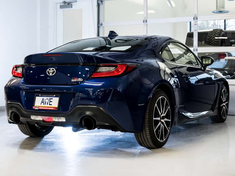AWE Tuning — AWE Subaru BRZ / Toyota GR86 / Toyota 86 Track Edition Cat-Back Exhaust- Diamond Black Tips
Track Exhaust - view 2