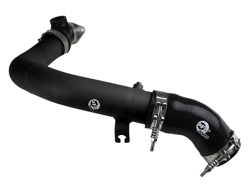aFe — aFe BladeRunner 2.5in Aluminum Hot Side Charge Pipe 15-20 Subaru WRX 2.0T - Black
Hot Charge Pipe - view 1