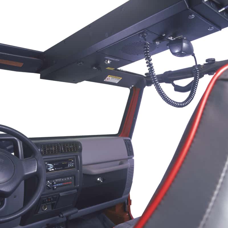 Tuffy Products — Tuffy Overhead Security Console Black - view 1