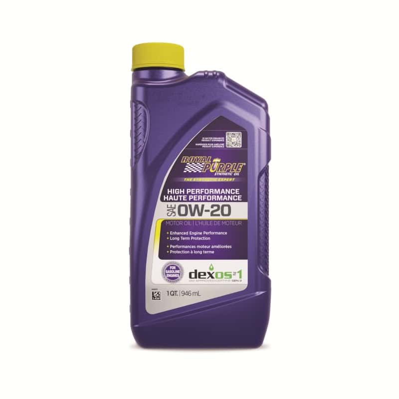Royal Purple — Royal Purple Synthetic High Performance 0W20 Motor Oil (Canada) - 1 Quart - view 2