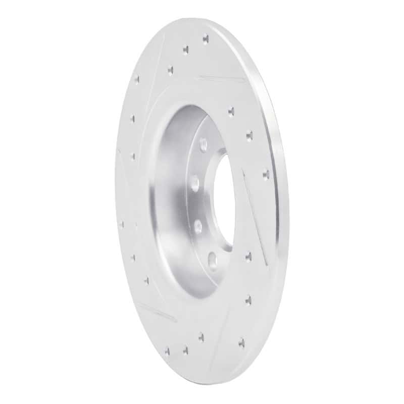 R1 Concepts — R1 13-16 Dodge DART Rear Right Drilled & Slotted Silver Brake Rotor
R1 Brake Rotor Drill - view 4