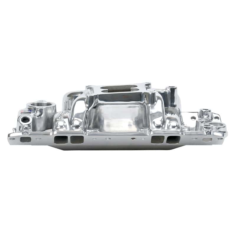 Edelbrock — Edelbrock Polished S/B Chevy RPM Air-Gap Manifold
MANIFOLD - view 8