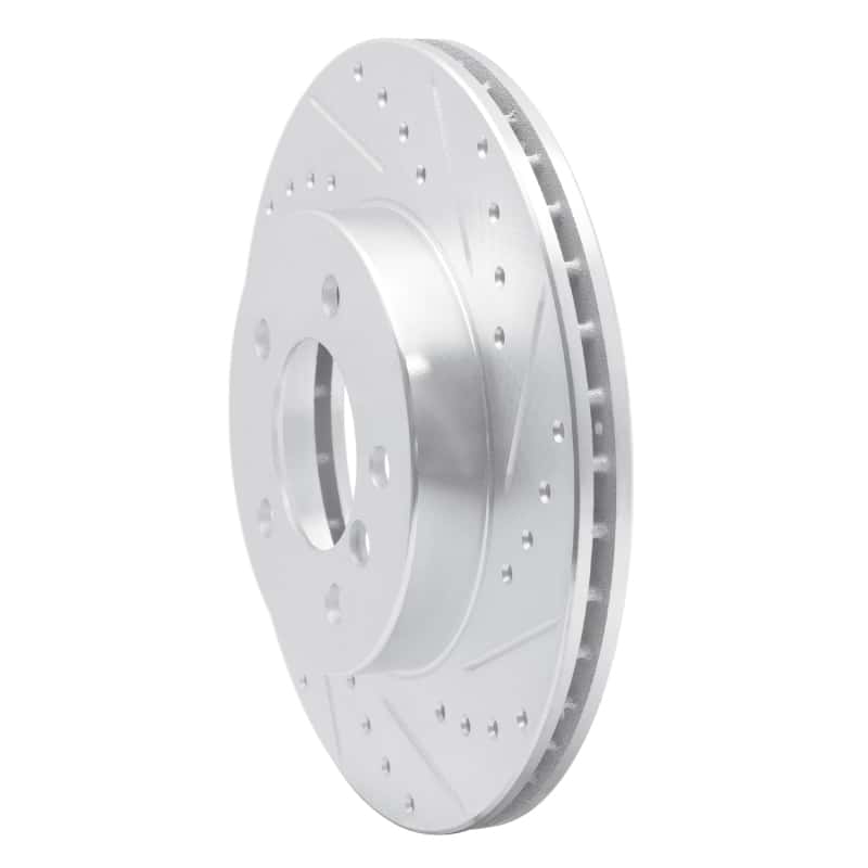 R1 Concepts — R1 99-08 BMW 325I (USA/Canada) Front Right Drilled & Slotted Silver Brake Rotor
R1 Brake Rotor Drill - view 2