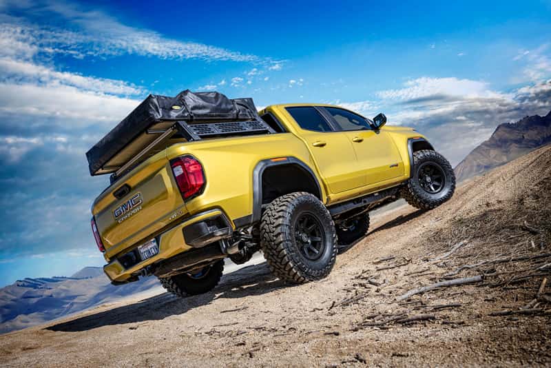 ICON — ICON 2023+ GM Canyon/Colorado EXT Travel 2.5 Series Shocks VS RR Coilover Kit
COILOVER KIT - view 3