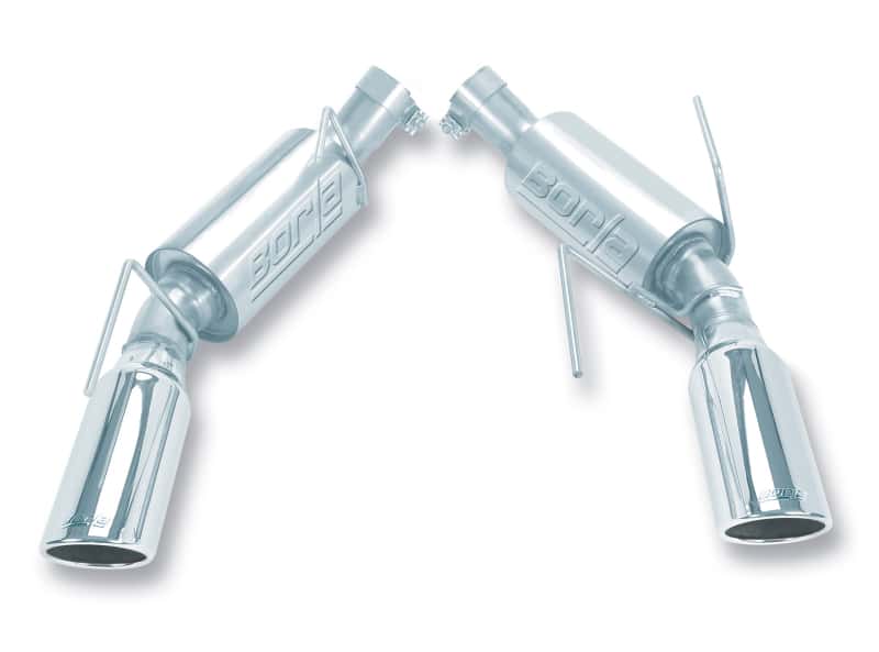 Borla — Borla 05-09 Mustang GT 4.6L V8 SS Aggressive Exhaust (rear section only)
Axle-Back System
ExhstSysKt - view 1