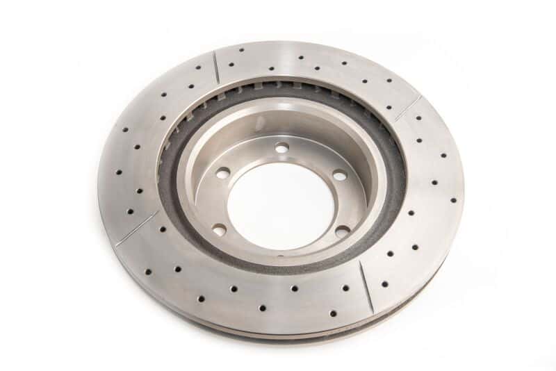 DBA — DBA 09/02+ Toyota Landcruiser 17in Wheel Front Drilled & Slotted Street Series Rotor
X Street Series
Brake Rotor - view 3