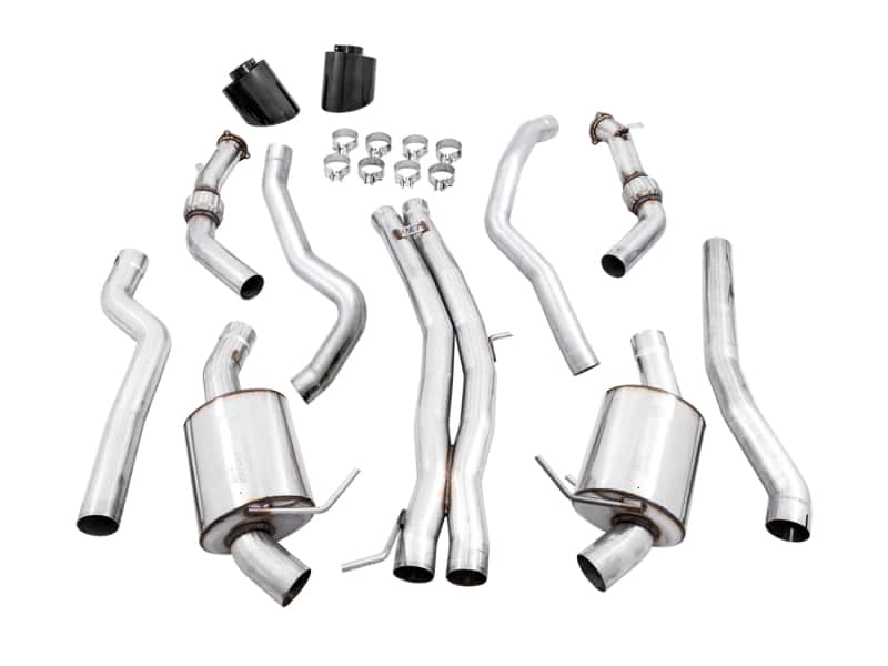 AWE Tuning — AWE Tuning Audi B9 RS 5 Sportback Touring Edition Exhaust-Non Resonated- Diamond Black RS Style Tips
Touring Exhaust - view 5
