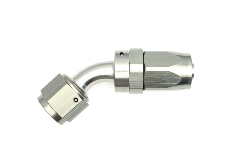 DeatschWerks — DeatschWerks 8AN Female Swivel 45-Degree Hose End CPE
Lines & Fittings - view 1
