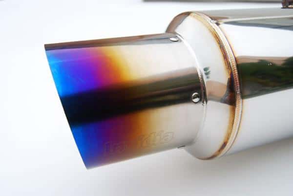 Invidia — Invidia 09+ EVO 10 RACING Titanium Tip Cat-back Exhaust - view 2