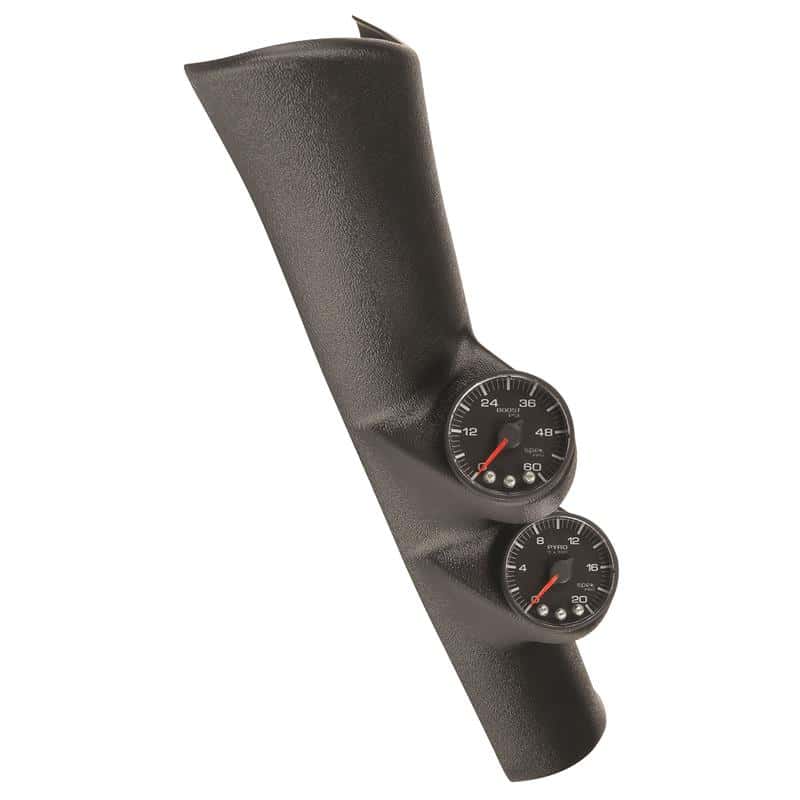 AutoMeter — Autometer Diesel Gauge Kit A-Pillar 98-02 RAM Boost/EGT 60psi/2000 degree F Black Spek-Pro
2 GA KT DODGE DSL TK - view 2