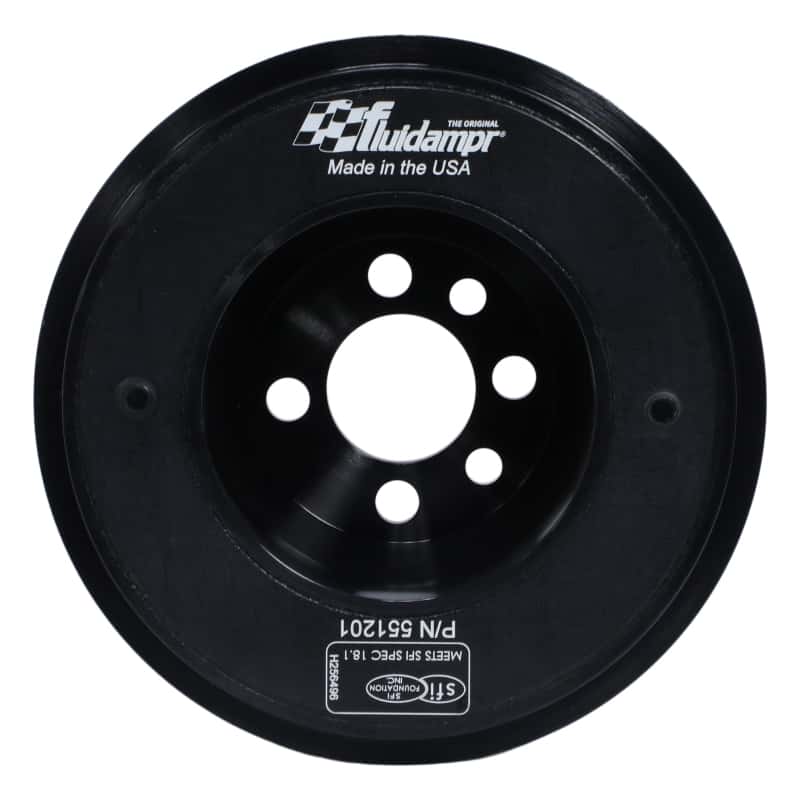Fluidampr — Fluidampr VW 2000-2005 1.8L Turbo Motor (4 bolt hole mounting) Steel Internally Balanced Damper
Harmonic Balancer - view 10