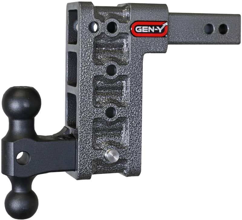 GEN-Y Hitch — Gen-Y Mega Duty 2in Shank 7.5in Drop 2K TW 16K Hitch w/GH-051 Dual-Ball
Drop Hitch - view 3