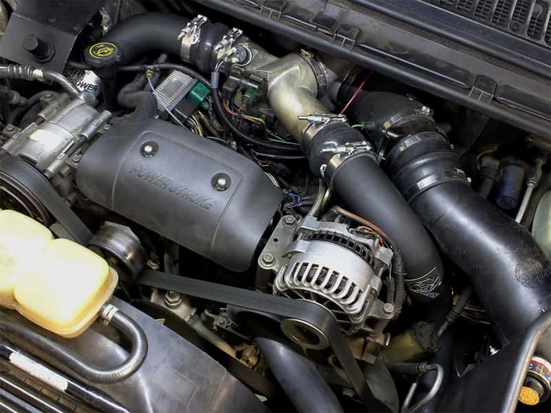 aFe — aFe Bladerunner Intercoolers I/C Tube 3in Hot/Cold Ford F-250/F-350 99-03 V8-7.3L - Black
Charge Pipe Kit - view 6