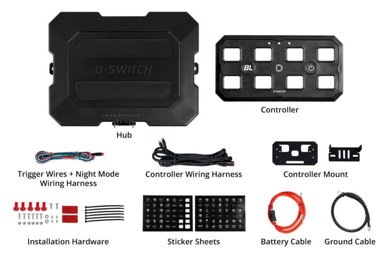 Diode Dynamics — Diode Dynamics D-Switch 8 Button Controller Kit - view 16