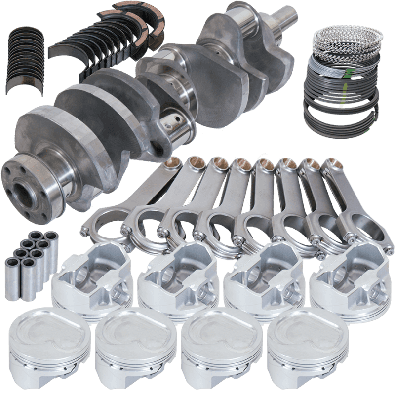 Eagle — Eagle Ford 351C 4.000in Crank 6.000in H-Beam -18cc 4.030in Pistons Rotating Assembly
Competition Assembly - view 1