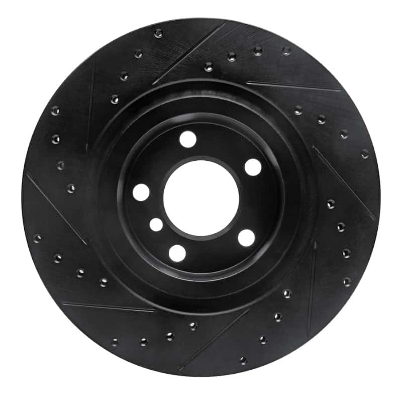 R1 Concepts — R1 11-18 BMW X3 Rear Right Drilled & Slotted Black Brake Rotor
R1 Brake Rotor Drill - view 5