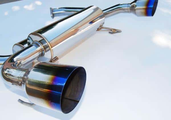 Invidia — Invidia 09+ 370Z Gemini Single Layer Titanium Tip Cat-back Exhaust - view 2
