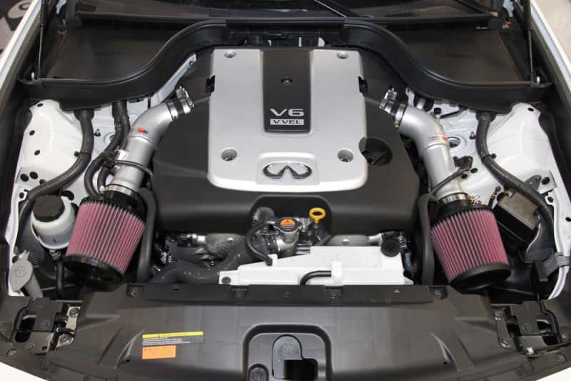 K&N Engineering — K&N 09-10+Nissan/Infiniti 370z/G37 V6-3.7L Typhoon Intake
Performance Air Inta
Air Intake System - view 3