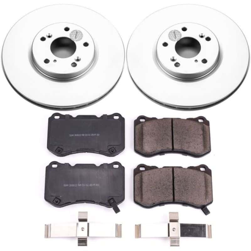 PowerStop — Power Stop 04-08 Acura TL Front Z17 Evolution Geomet Coated Brake Kit - view 1