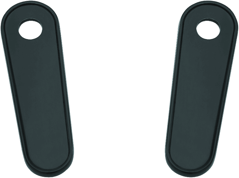 Kuryakyn — Kuryakyn Passenger Board Block Off Plate Black - view 1