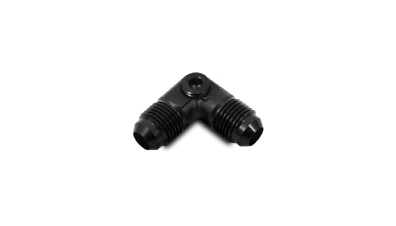 Vibrant — Vibrant -6AN to -6AN Male 90 Degree Union Adapter Fitting with 1/8in NPT Port
6AN90Union1/8"NPTPrt
-6ANMal90Deg1/8"Port
AN Fitting - view 3