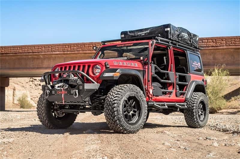 Dee Zee — Dee Zee 19-23 Jeep JL/Gladiator Jeep Hex Doors
Half Door - view 4