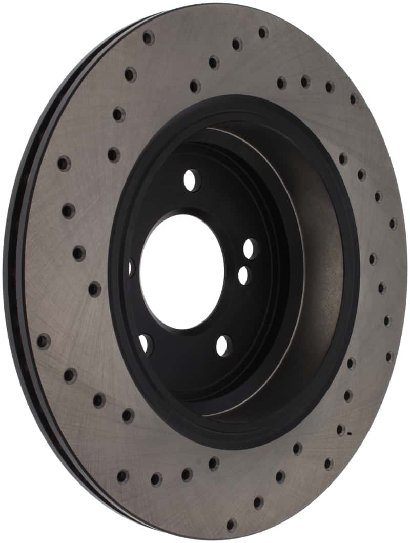 Stoptech — StopTech 01-07 BMW M3 (E46) / 00-04 M5 (E39) Drilled Right Rear Rotor
Cross Drilled Rotor
Disc Brake Rotor - view 1