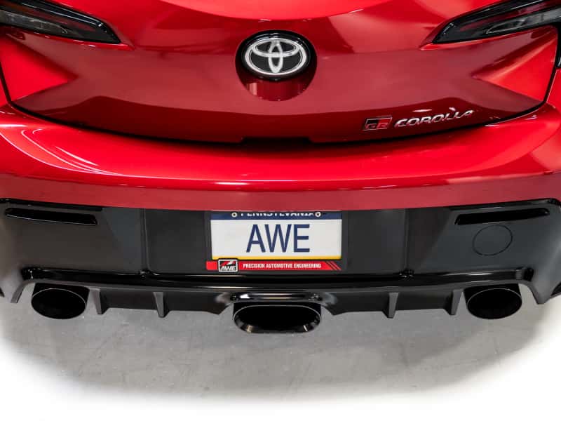 AWE Tuning — AWE Tuning 2023+ Toyota GR Corolla Track Edition Exhaust - Diamond Black Tips
Track Catback - view 11