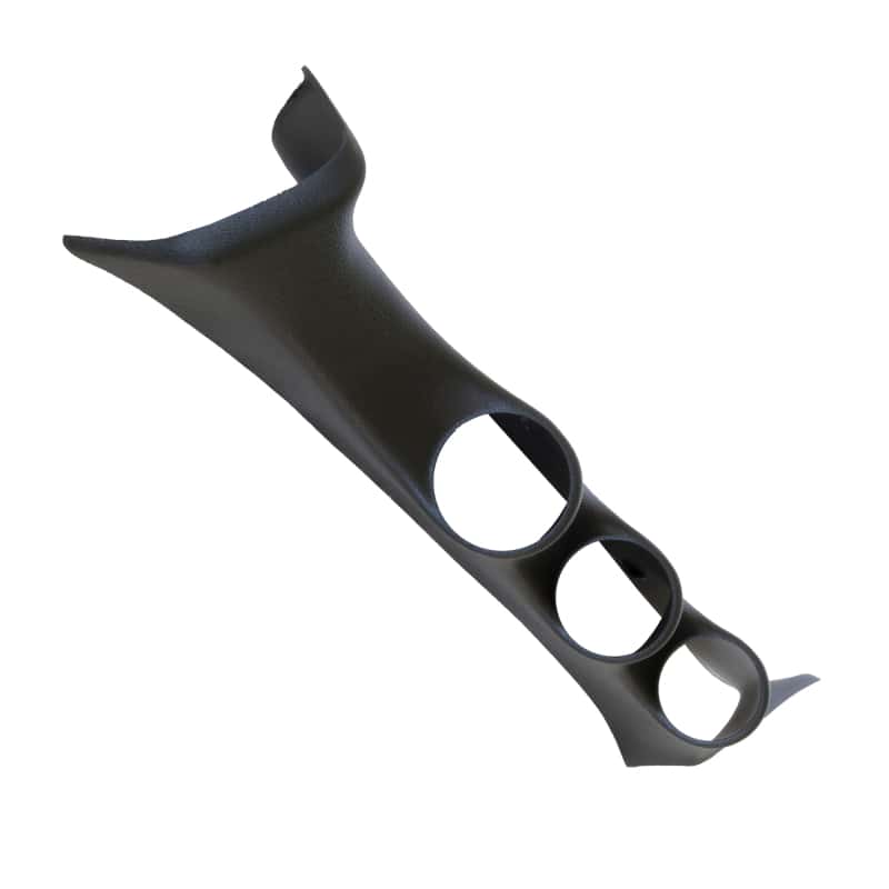 AutoMeter — Autometer 08-10 Ford Super Duty 52mm Black Triple Pillar
2-1/16" TRIPLE PILLA - view 3