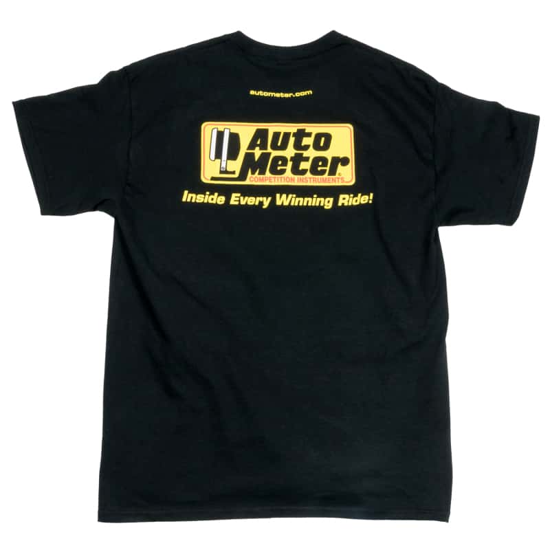 AutoMeter — Autometer Black Competition Instruments T-Shirt - Large
T-SHIRT, BLK, LARGE - view 5