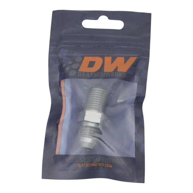 DeatschWerks — DeatschWerks 6AN Male Flare To 1/4in. Male NPT Adapter - view 2