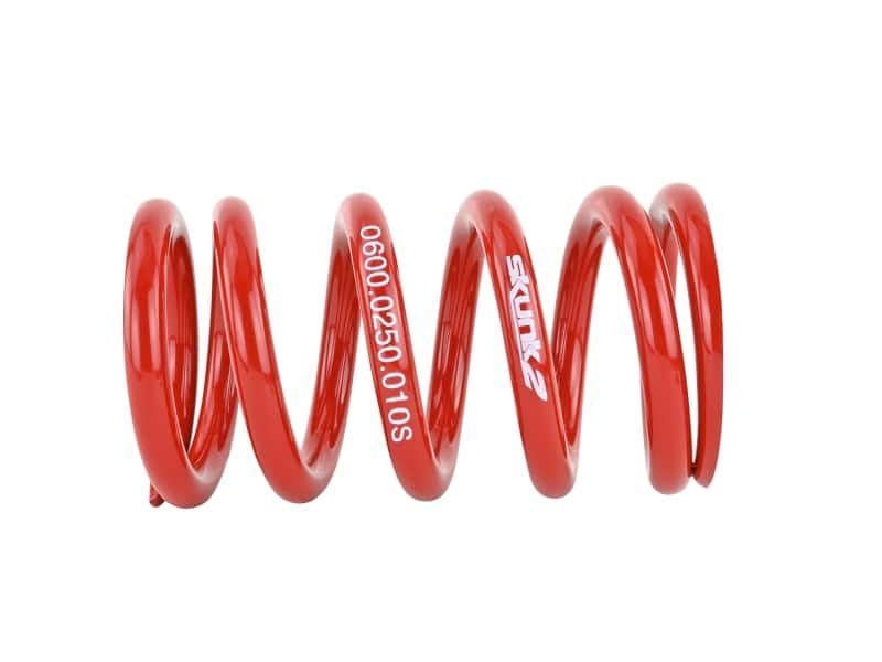 Skunk2 Racing — Skunk2 Universal Race Spring (Straight) - 6 in.L - 2.5 in.ID - 10kg/mm (0600.250.010S)
Coil Spring - view 4
