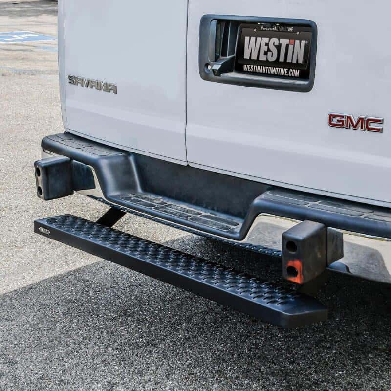 Westin — Westin Ford Transit Van 150/250/350 (Single 54in. Pass Door) Grate Steps Running Boards - Tex. Blk
Running Board - view 5
