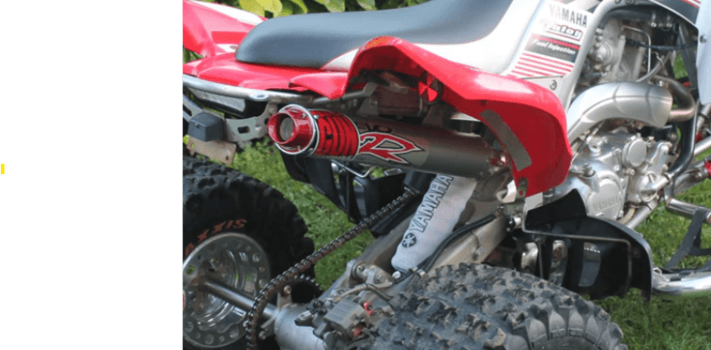 Big Gun — Big Gun 06-23 Yamaha Raptor 700 EVO R Series Slip On Exhaust - view 2
