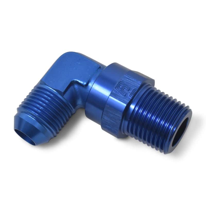 Russell — Russell Performance -8 AN 90 Degree Male to Male 3/8in Swivel NPT Fitting
Adapter Fitting - view 4